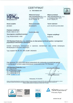  T?V Rheinland      VBW Engineering